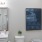 Bath with dual vanity, large mirror and glass enclosed shower