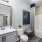 shower/tub combo in bright bathroom